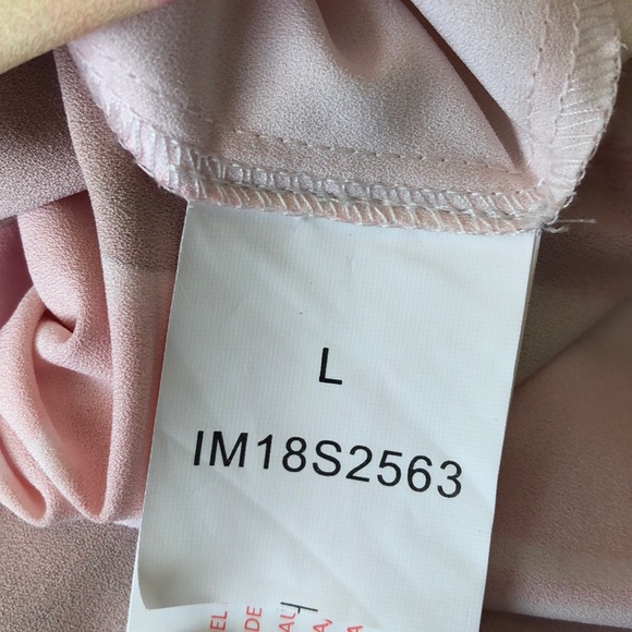 NWT minkpink multi color short sleeve dress - Picture 5 of 5